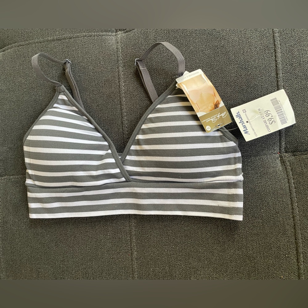 Striped bra